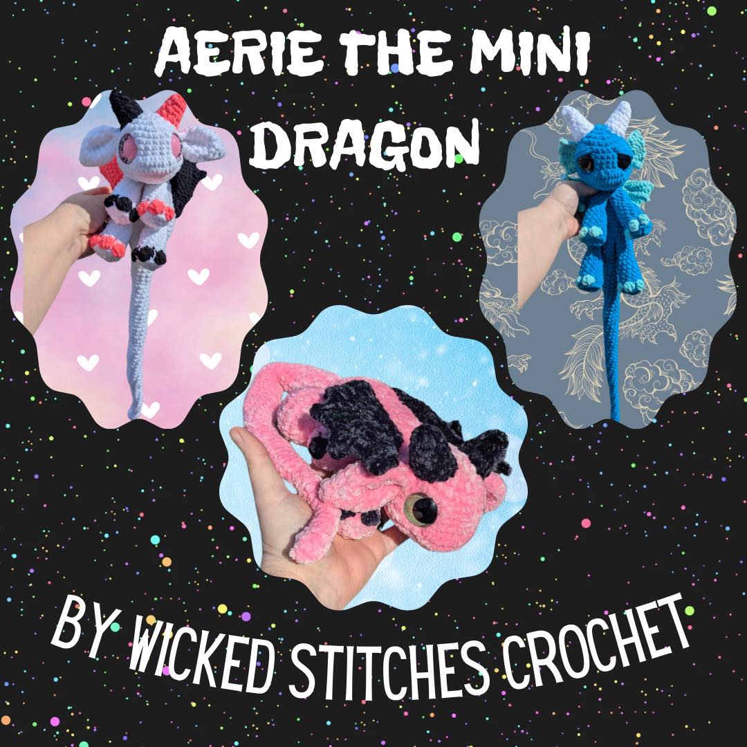 Aerie the Mini Dragon PATTERN
