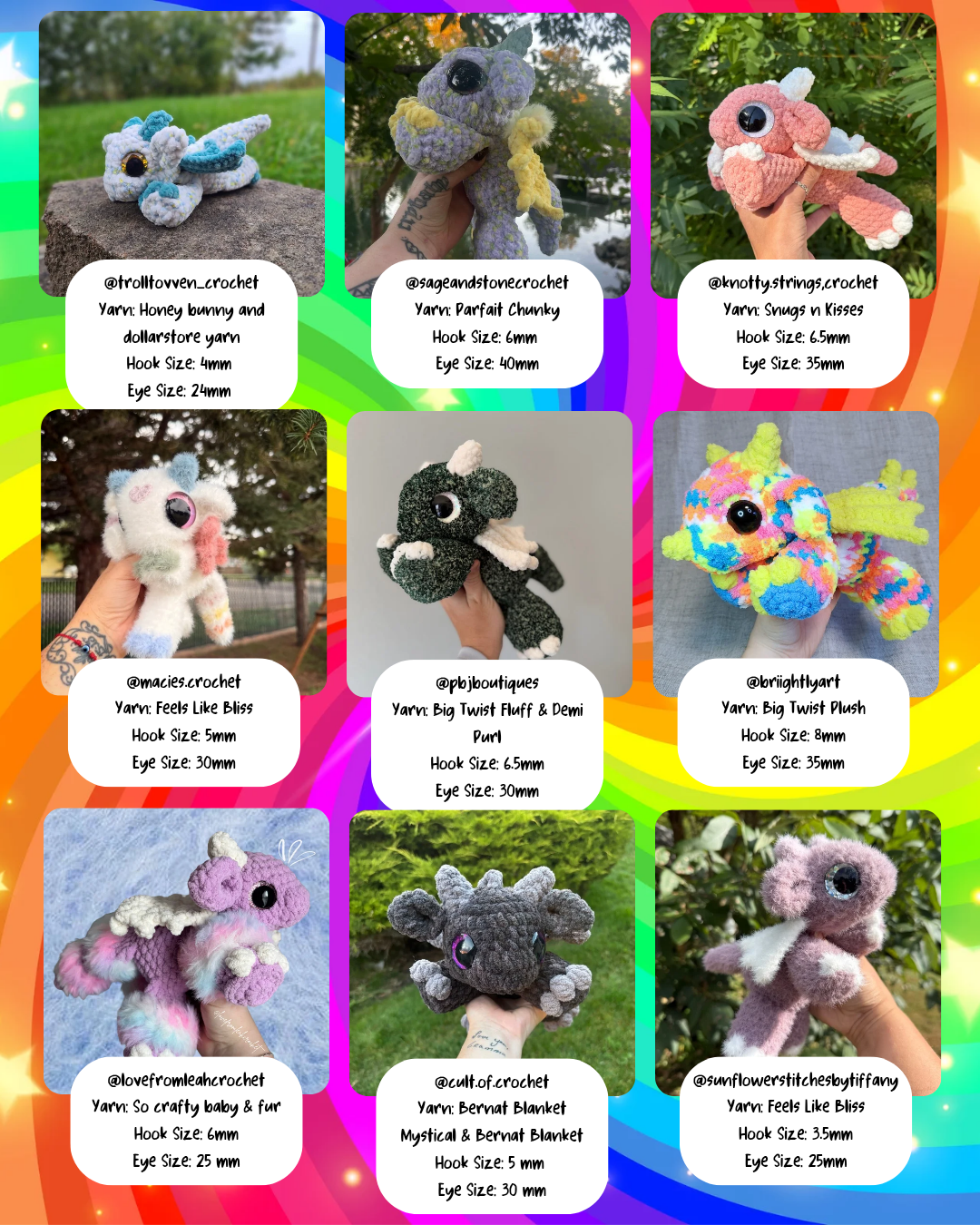 Prism the Dragon PATTERN