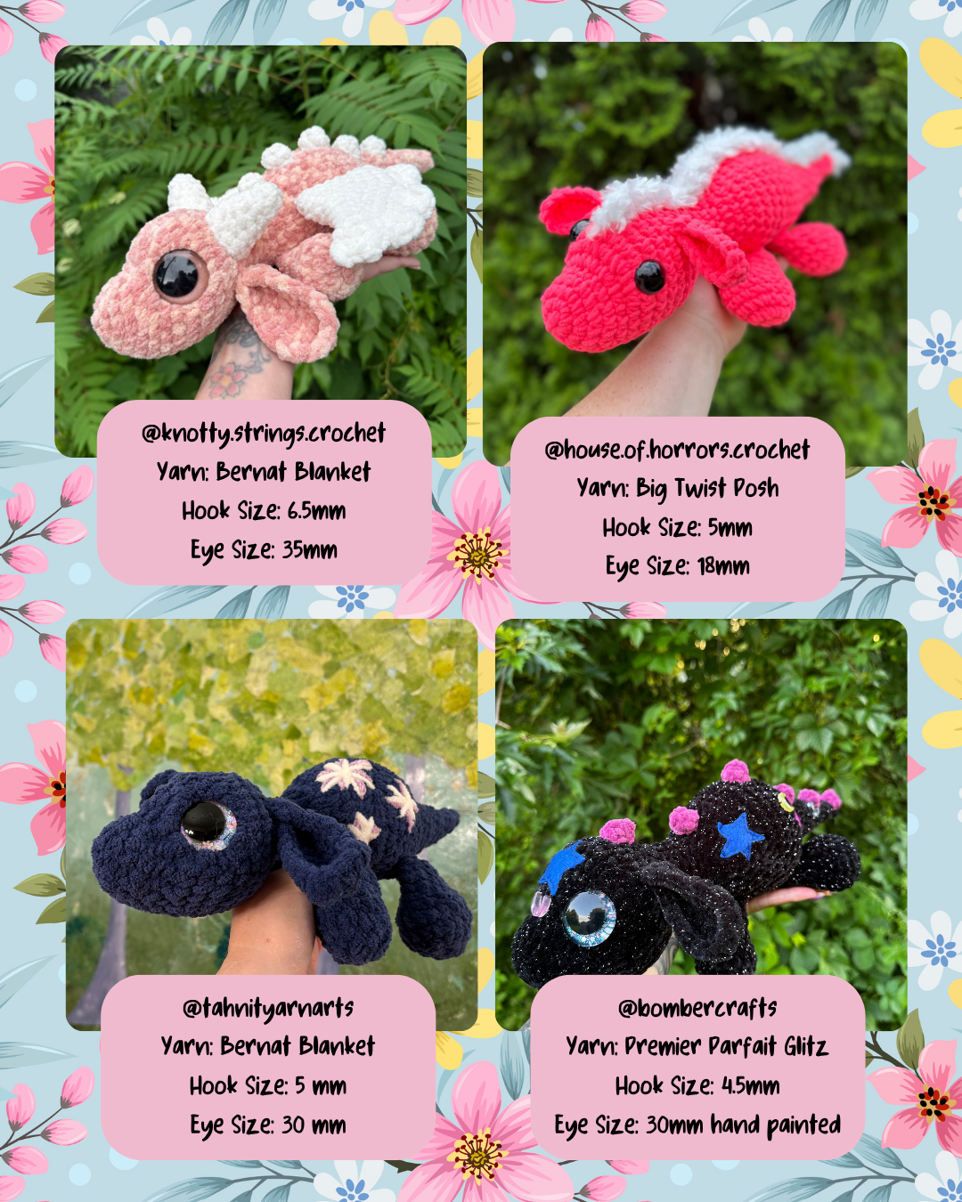Amaura Dragon/Nessie PATTERN