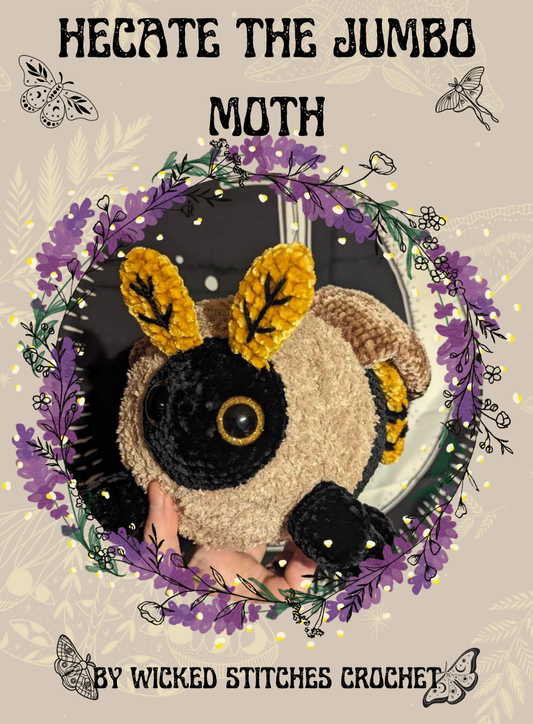 Hecate the Jumbo Moth PATTERN