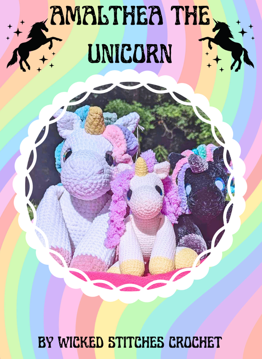 Amalthea the Jumbo Unicorn PATTERN