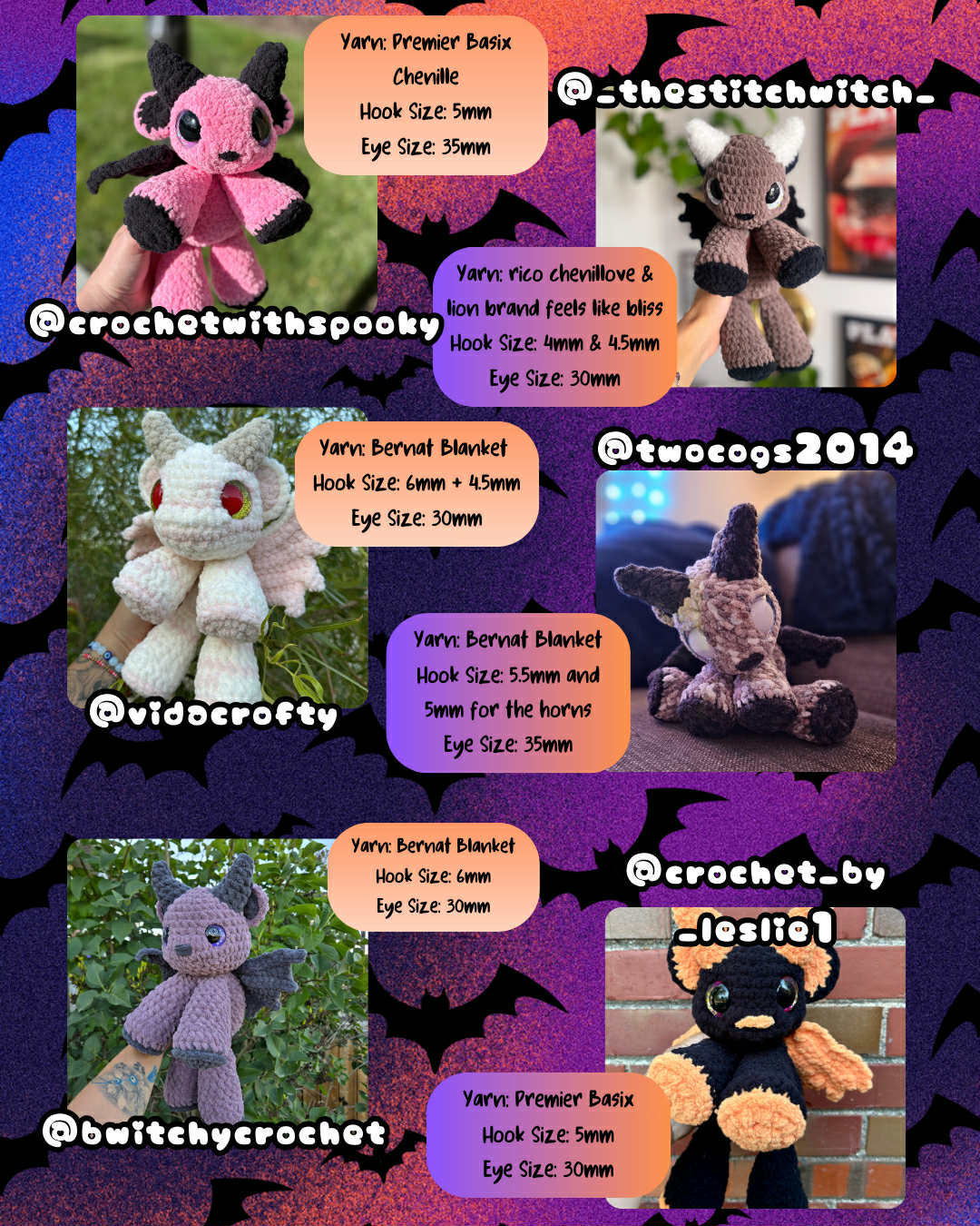 Grigore the Gargoyle Bear PATTERN