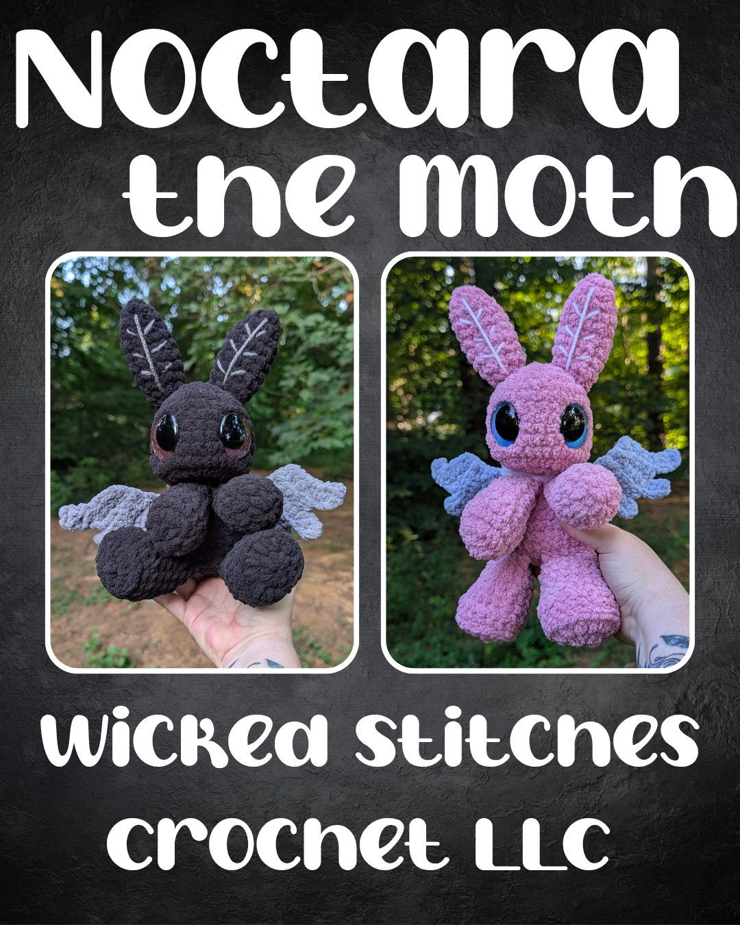 Noctara the Moth PATTERN