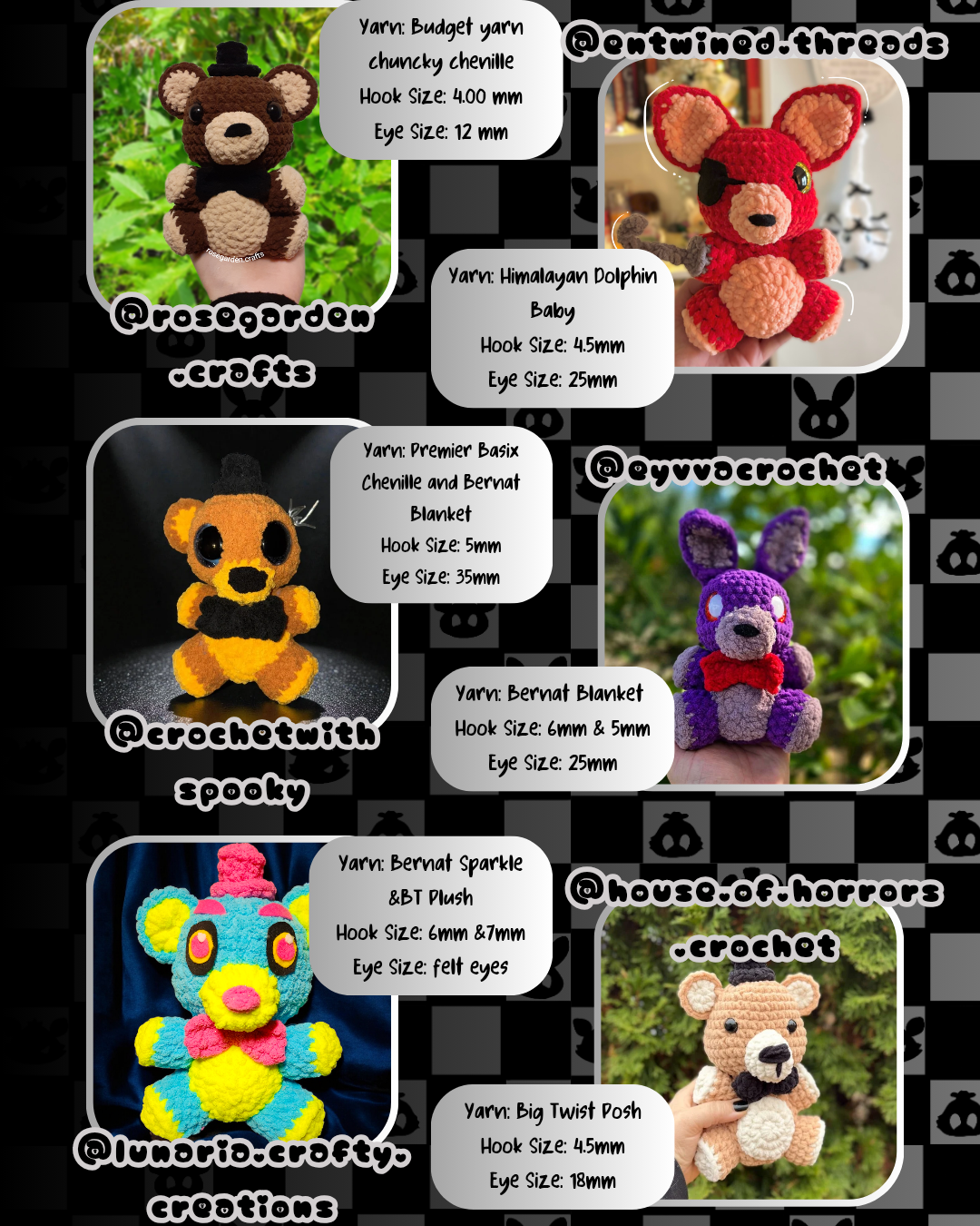Jump Scare Crew PATTERN