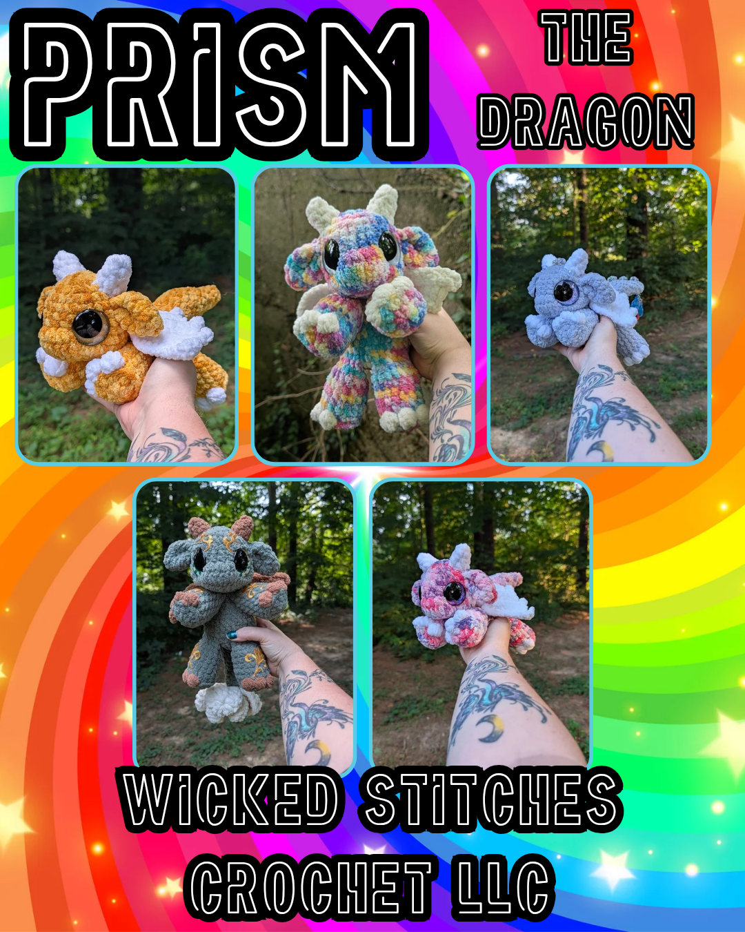 Prism the Dragon PATTERN