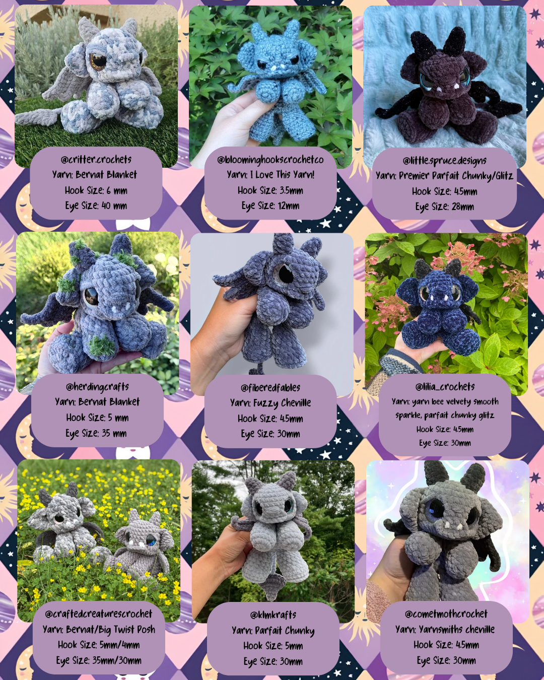 Hudson the Gargoyle PATTERN