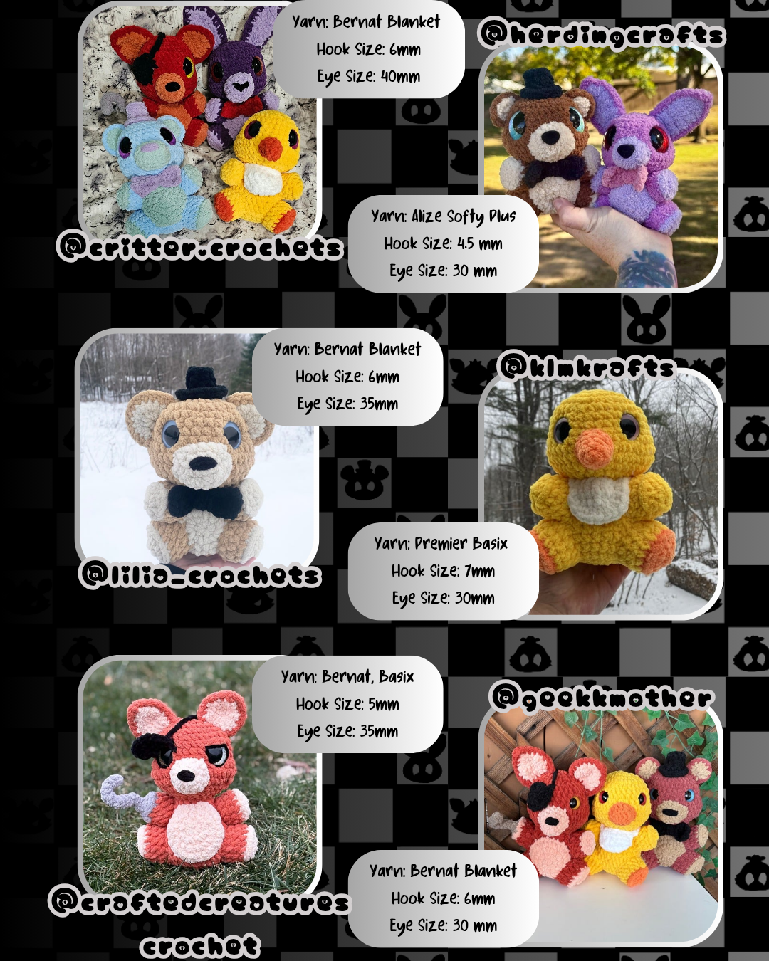 Jump Scare Crew PATTERN