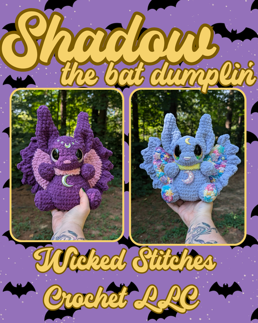Shadow the Bat Dumplin PATTERN