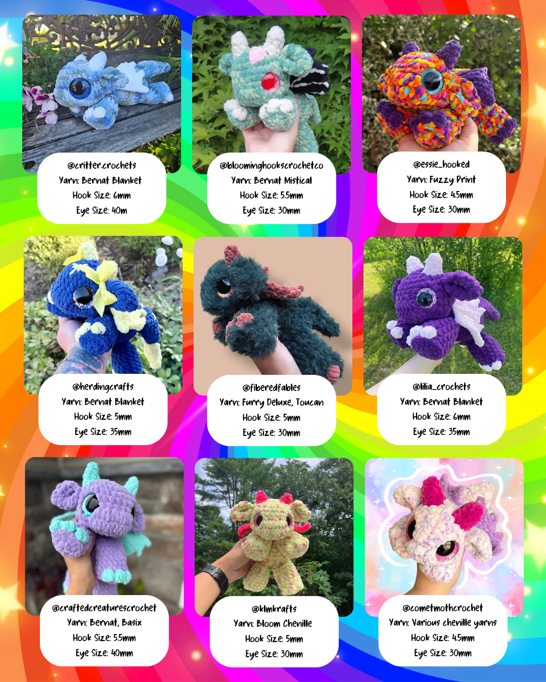Prism the Dragon PATTERN