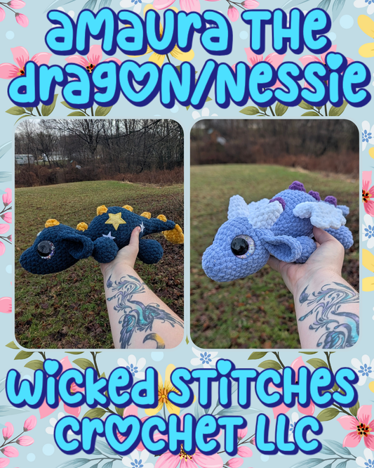 Amaura Dragon/Nessie PATTERN
