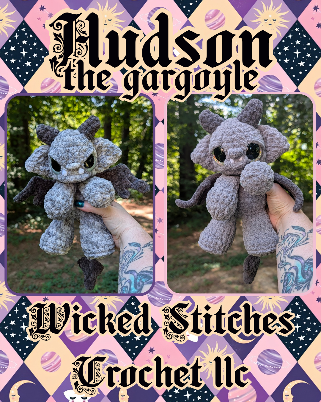 Hudson the Gargoyle PATTERN