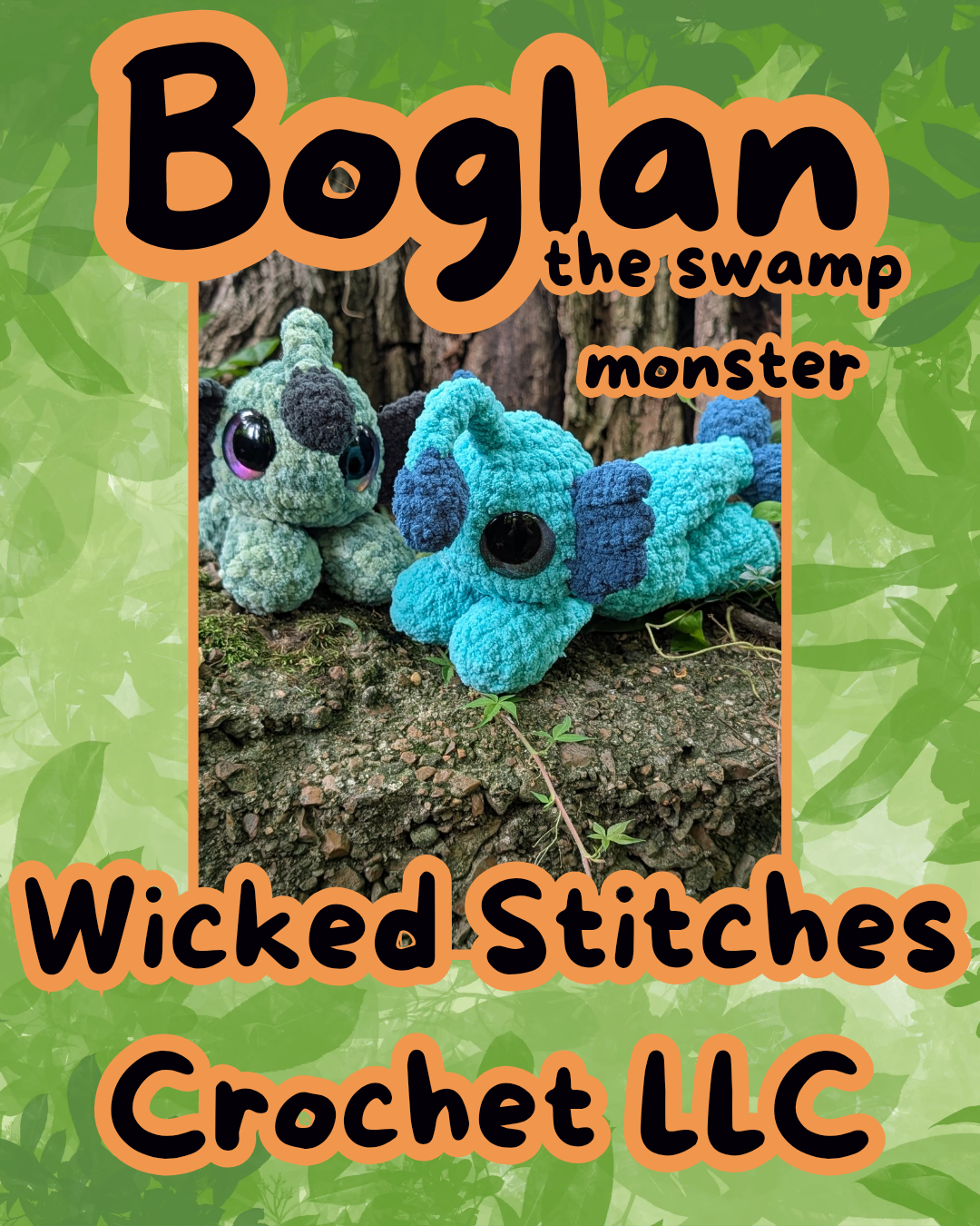 Boglan the Swamp Monster PATTERN